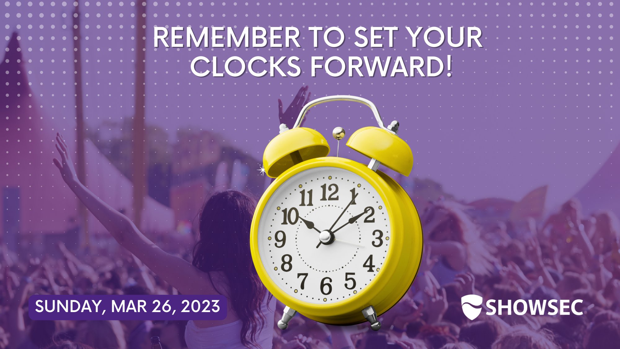 Showsec on Twitter "It's that time of the year again! Evenings are