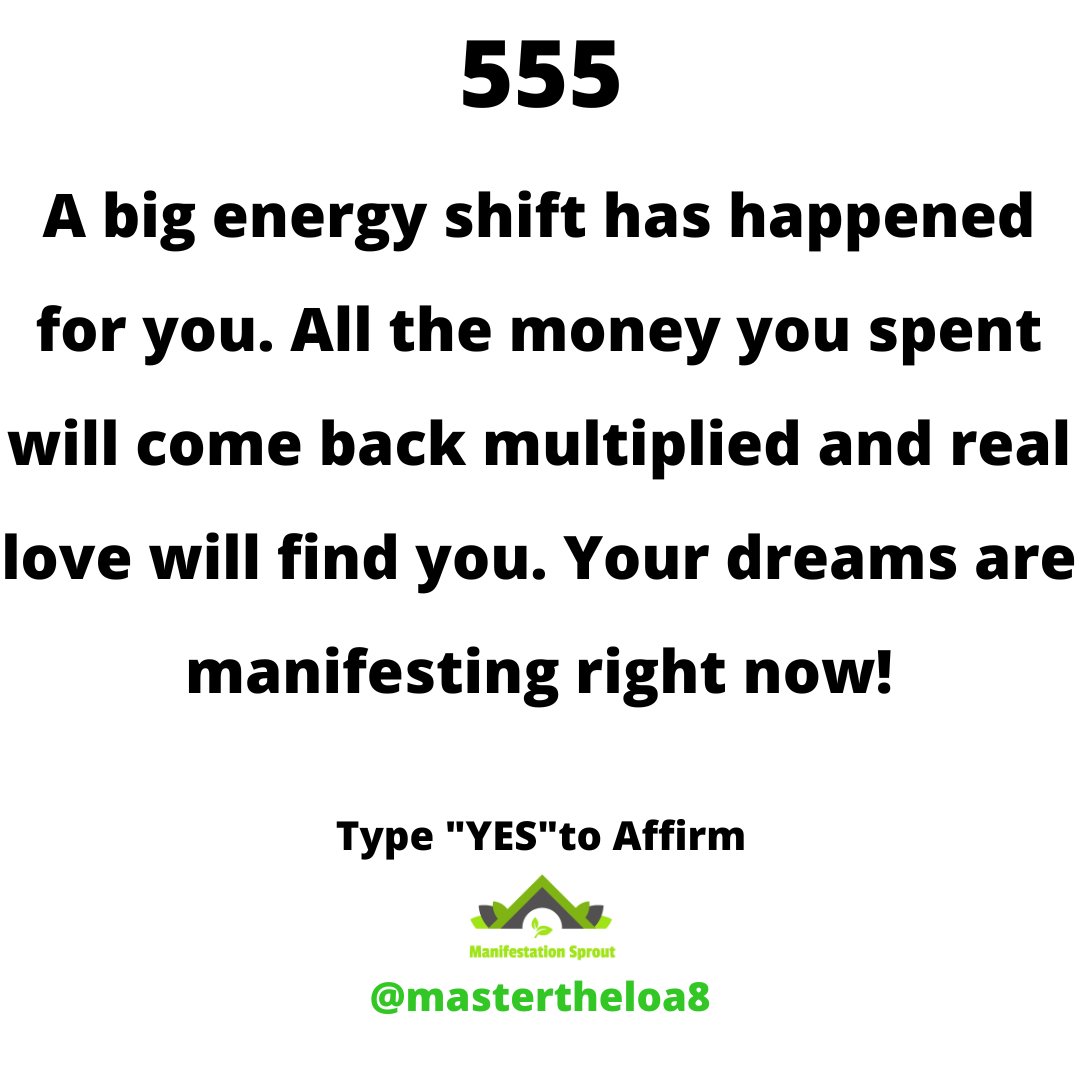 mastertheloa8's tweet photo. ✨️555✨️

Claim it with gratitude🙏 https://t.co/oDBuiouiVO