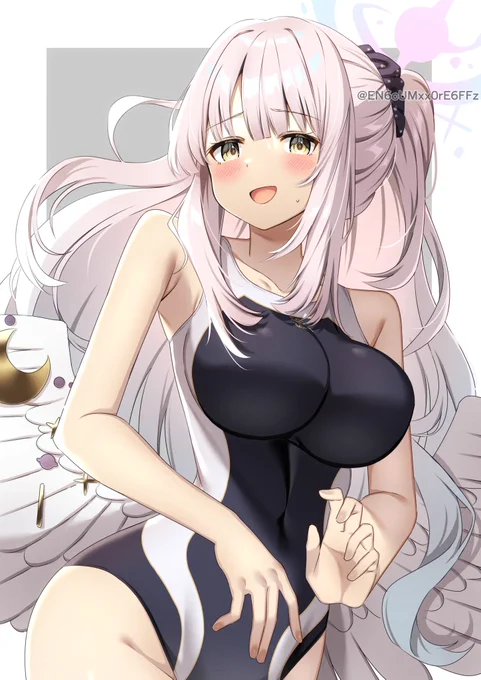 水着ミカ#ブルアカ 