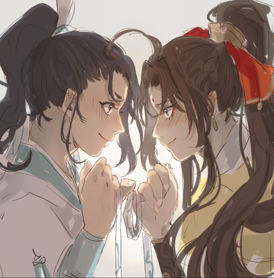 umib34's tweet image. 2020 vs 2023 lingyi redraw #魔道祖师 #mdzs
