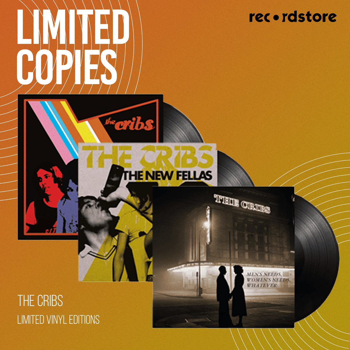Recordstore.co.uk on Twitter "LIMITED COPIES The Cribs Limited