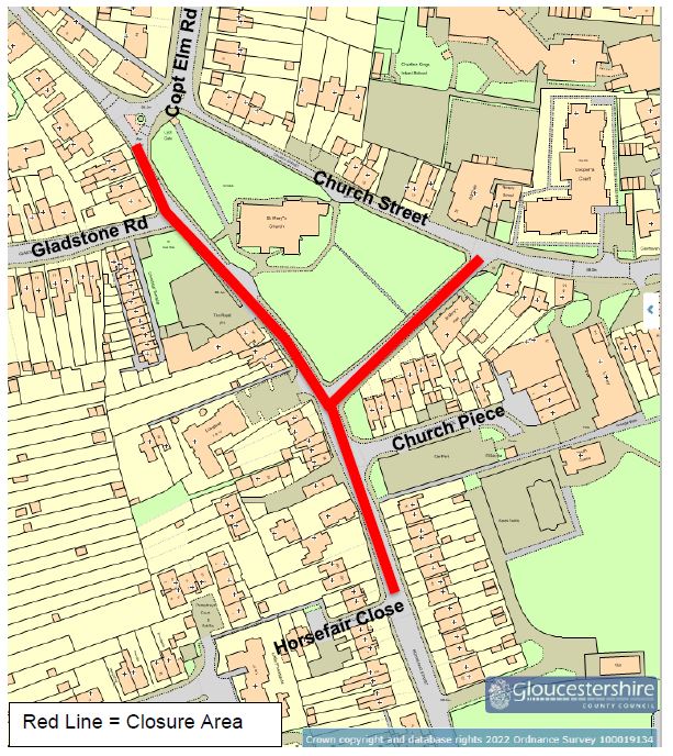 Glos Roads on Twitter "Horsefair Street CharltonKings carriageway