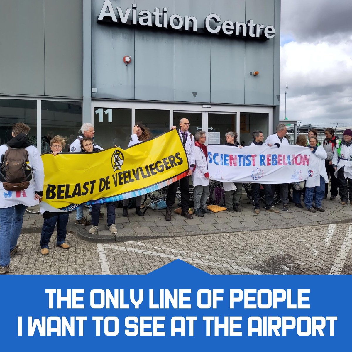 #SOSvoorHetKlimaat #KrimpDeLuchtvaart