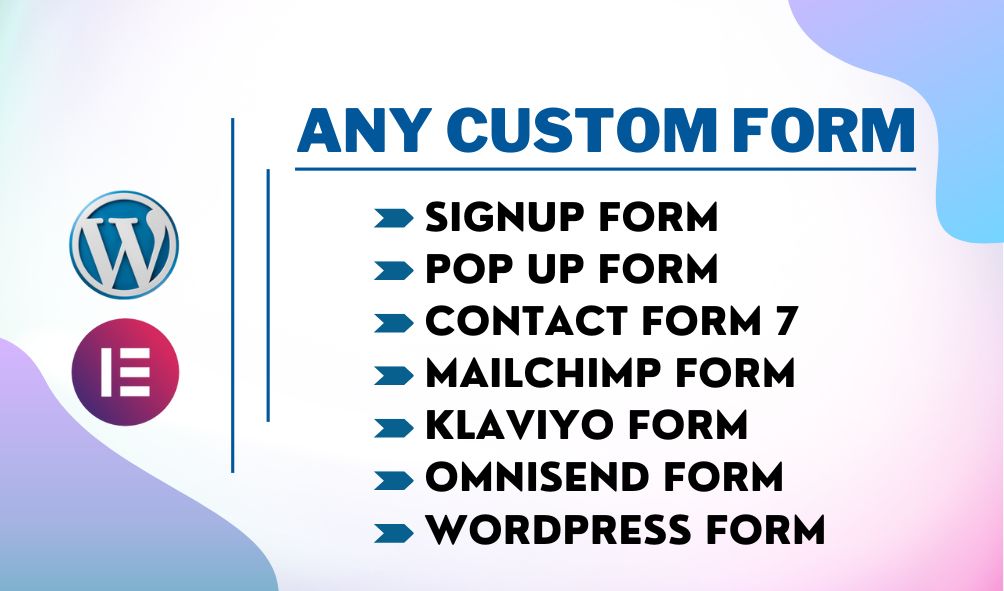 muiduzzaman128's tweet image. How to Create SignUp Form?

1. Determine the required fields
2. Choose a platform
3. Design your form and More

Hire Me: fiverr.com/muiduzzaman199…

#form #SignUpForm #LoginForm #PopUpForm #ContactForm7 #MailchimpForm #KlaviyoForm #WordpressForm #TikTok #Thailand #ShehnaazGill