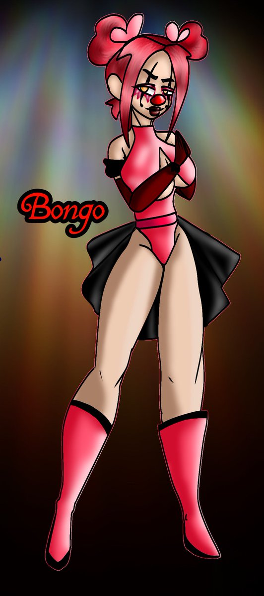 MossBall9's tweet photo. Clown bimbos because why the hell not! #clownoc #digitalart #ocart #bimboclown #clownart #clownbimbo https://t.co/sClUYbyHuL