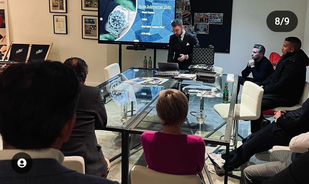 WeHave_io's tweet photo. Nice watch on the screen! 🔥 

Our Rolex real world NFT's got sold out in 1 hour! 🔥

#rolex #submariner #nft #NFTCommunity #nfts #rwa https://t.co/sLjNzaum4n