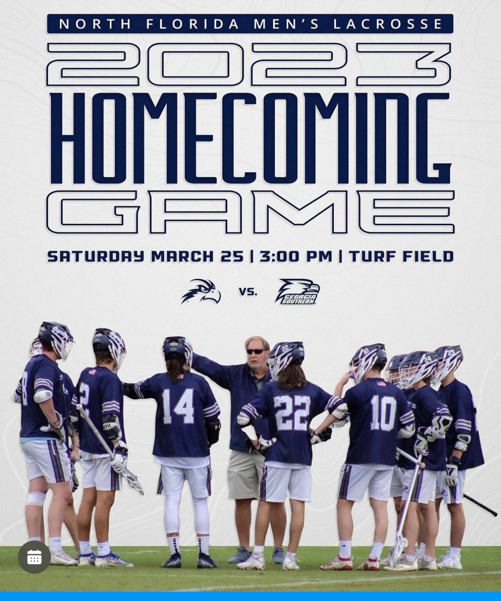 lax904's tweet photo. Lacrosse Capital of the South
Have a great day to all of our teams!

MCLA- Georgia Southern at UNF

DII- Montevallo at Flagler 
🍑belt Conference 

DI- Mercer at Jacksonville 
A☀️Conference

Rivalry on the River at Bolles.

🥍 Good luck also to the many Lax904 Alumni in action. https://t.co/wa0H9lwGWr