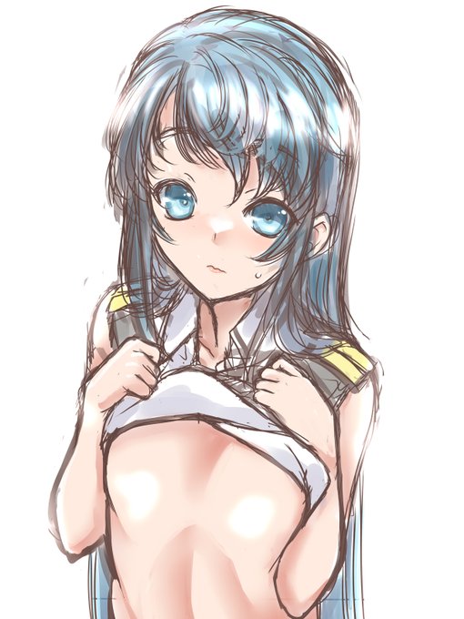 Д◎) よる五月雨 うん、肝心な部分消したらおっぱいがn(轟沈 