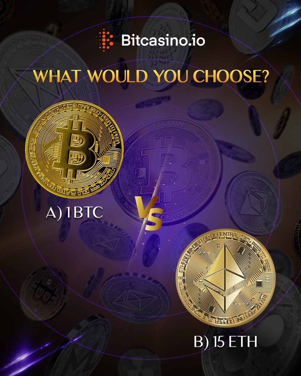 Two cryptocurrencies, one tough choice. Let us know what are you choosing?&#128071; 

