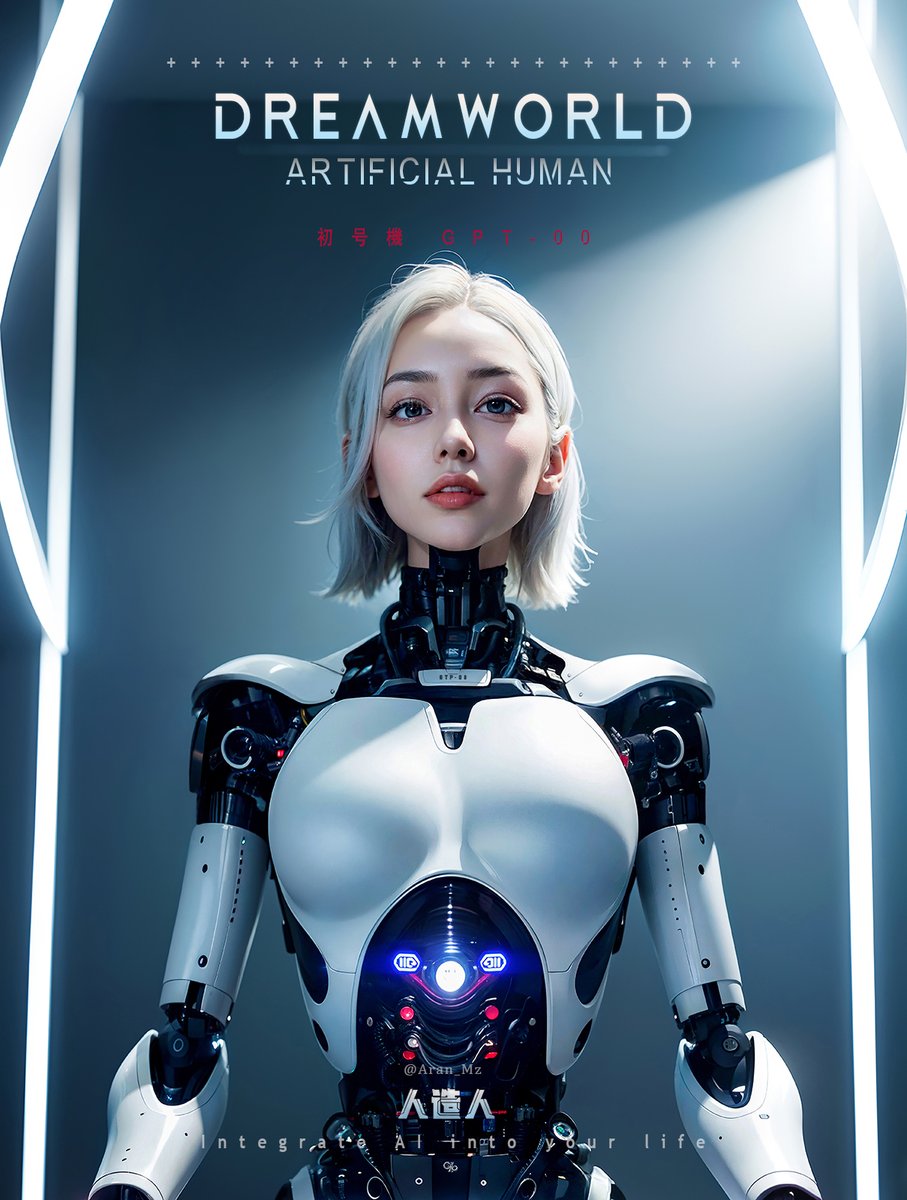 Aran on Twitter "The first machine of the artificial human, just came