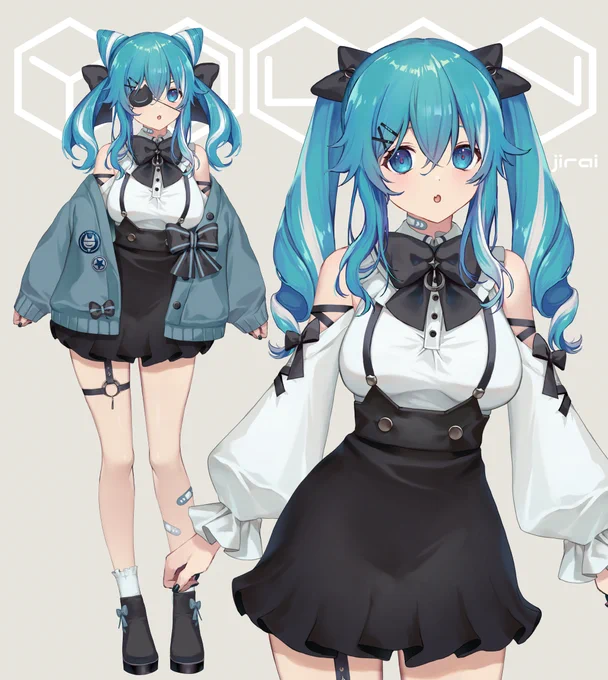 Vtuberやどりりなさんの地雷系衣装担当させていただきました 