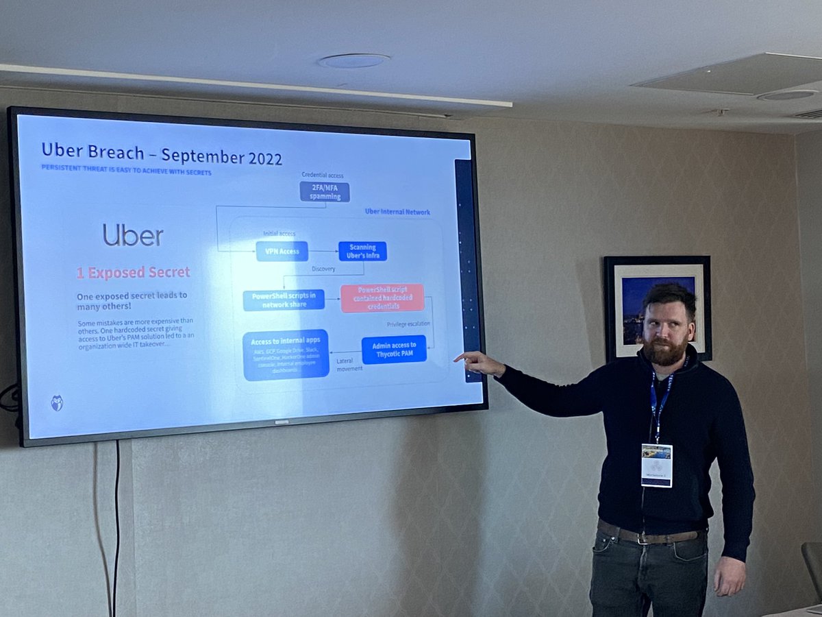 PythonIreland's tweet image. Mackenzie Jackson speaking on:
Thinking like a hacker to design and build secure applications

#PyConLM #PyConIe