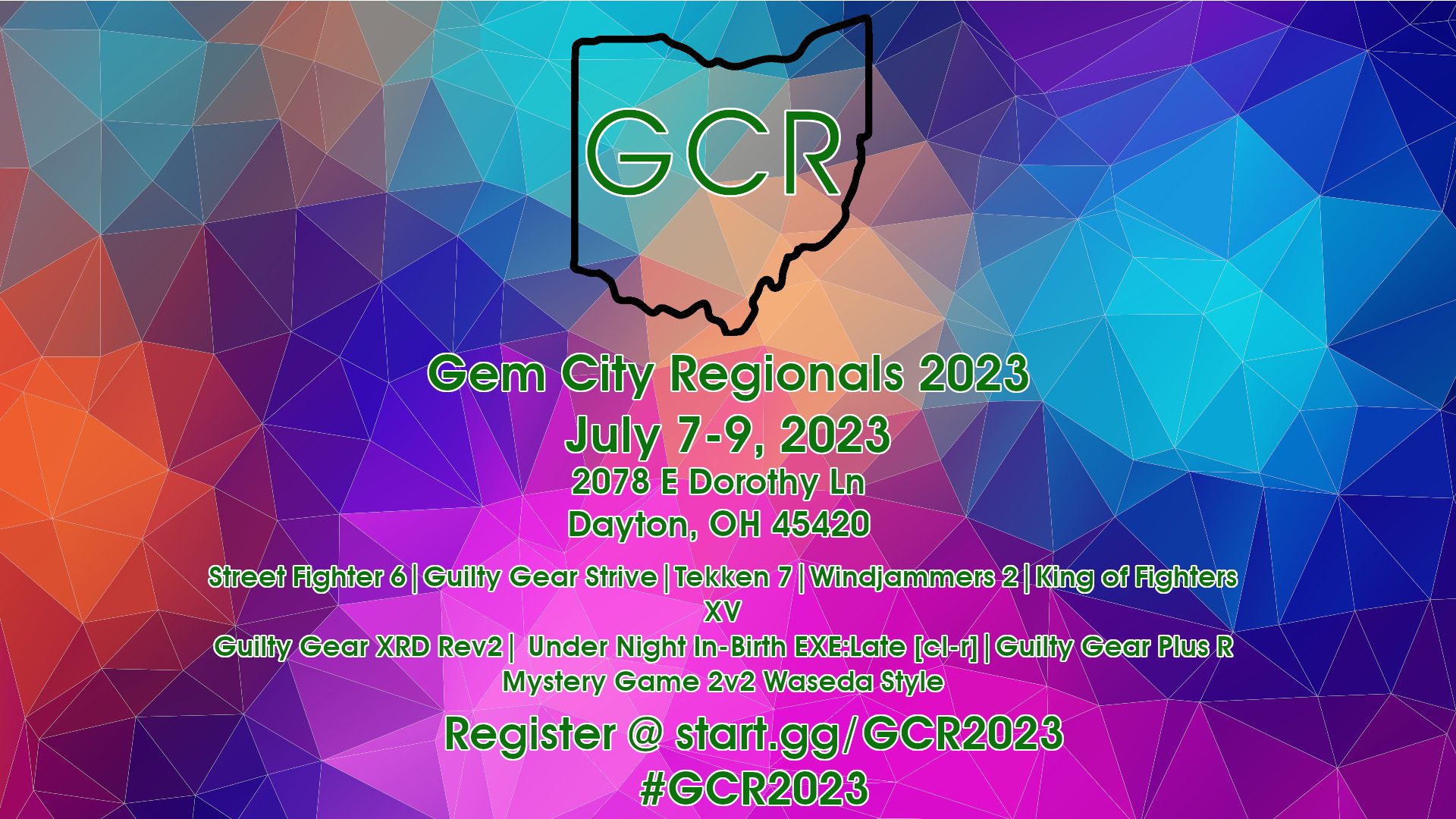 Gem City Regionals 7/7 7/9 (start.gg/gcr2023) on Twitter "It's a