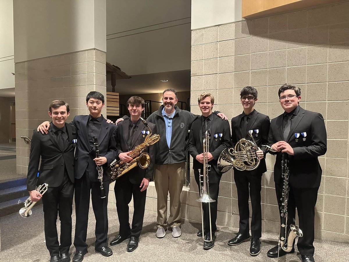 Last night at the PMEA Region Band concert, which included students from 50 school districts-- I was incredibly humbled to know that 6 of them came from one elementary school.