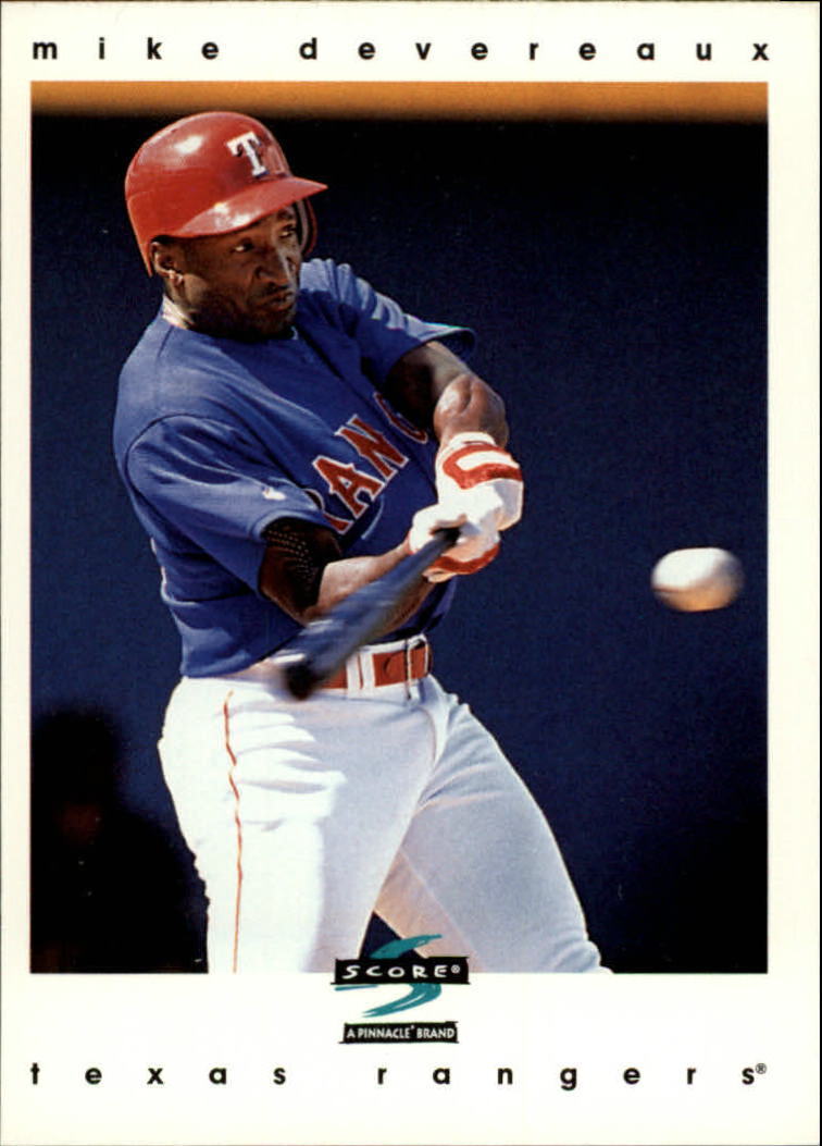 Texas Rangers Baseball History on Twitter "Mike Devereaux is an
