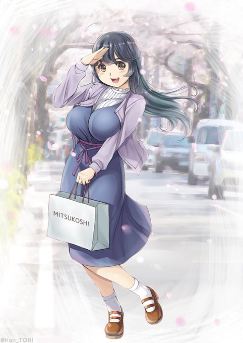 #過去絵なんか貼るマン
今年の桜は散るの早そう。もう少し見ておきたいなぁ 