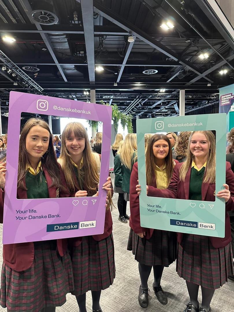 SistersIN_SRC's tweet photo. Great day at SistersIN at the Waterfront Hall with some of our amazing Year 13 female leaders.
St Ronan’s College was one of only 10 schools in the North and the only co-educational school to be selected to participate.
We are so proud of our young female leaders.
#SistersIN23 https://t.co/yMkqCHr11y