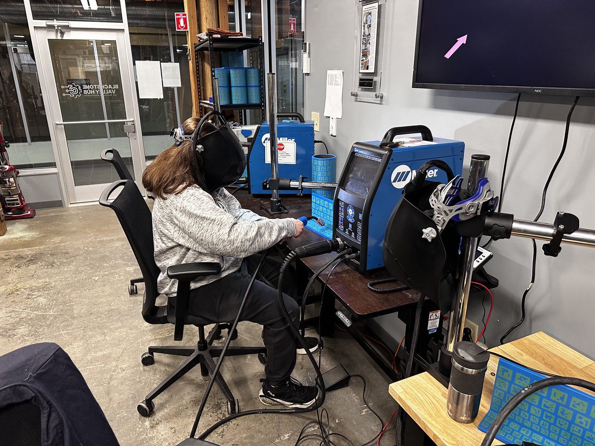 Thank you to <a href="/bv_hub/">Blackstone Valley Hub For Workforce Development</a> for hosting a hands on learning day for our manufacturing students! <a href="/meglafayette/">Megan Lafayette</a>