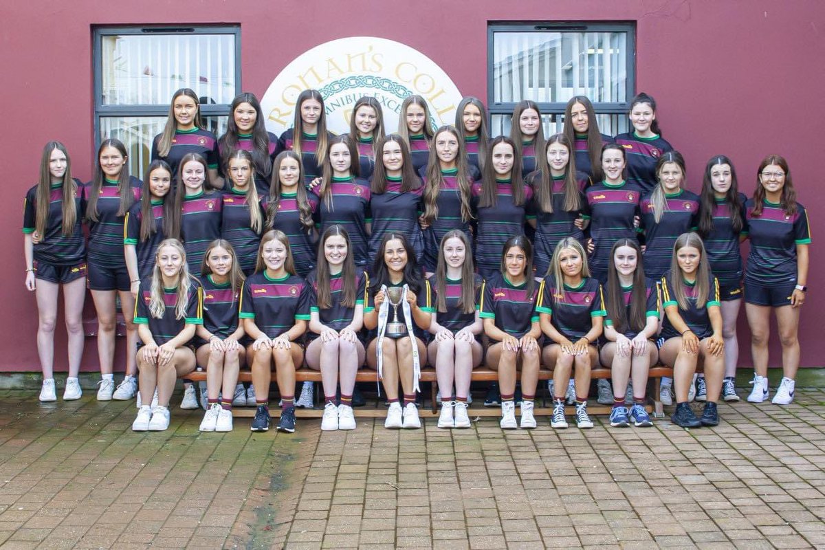 Today’s the day! All-Ireland Final here we come! Let’s go St Ronan’s!

Thanks to everyone in our College and local community for all your support Best of luck ladies and have a great game! 

We are so very proud of each and every one of you!

#ColáisteRónáinAbú