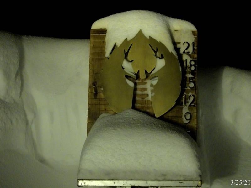 It just gets more and more absurd with each passing day. We officially broke the statewide average snowpack record yesterday and we continue to see dumps of snow. More snow showers thru the weekend. Another storm mid/late week. More storms after that until the end of time.