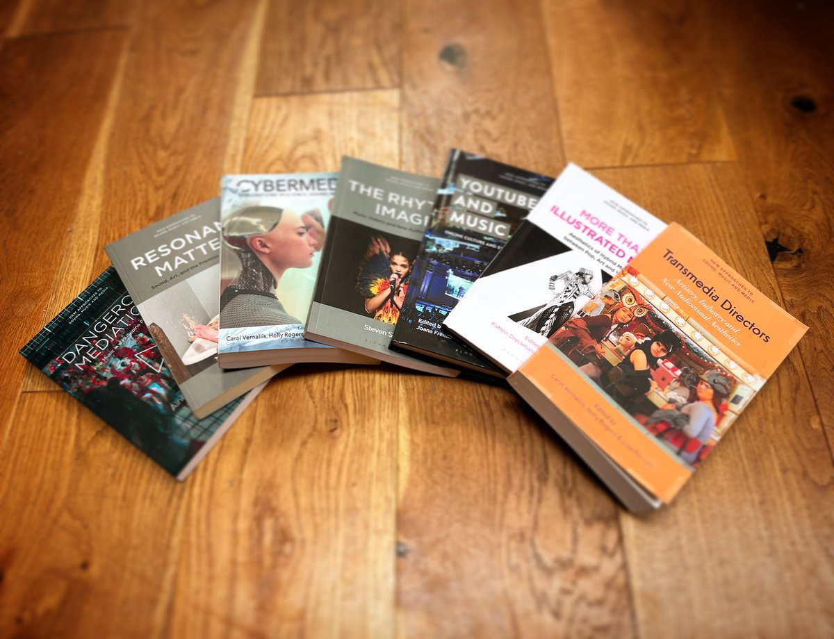 New Approaches to Sound, Music and Media tweet media