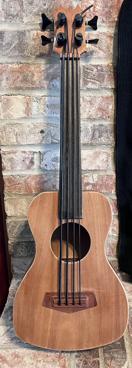lincolnfablab's tweet photo. One of our seniors finished up his bass Ukelele this week. This started as an original @Onshape model then was treated to the full spectrum of the lab. Completed with traditional woodworking as well as digital fabrication from @EpilogLaser @Inventables @ShopBotTools &amp; @Stratasys https://t.co/DYLonCpjYp