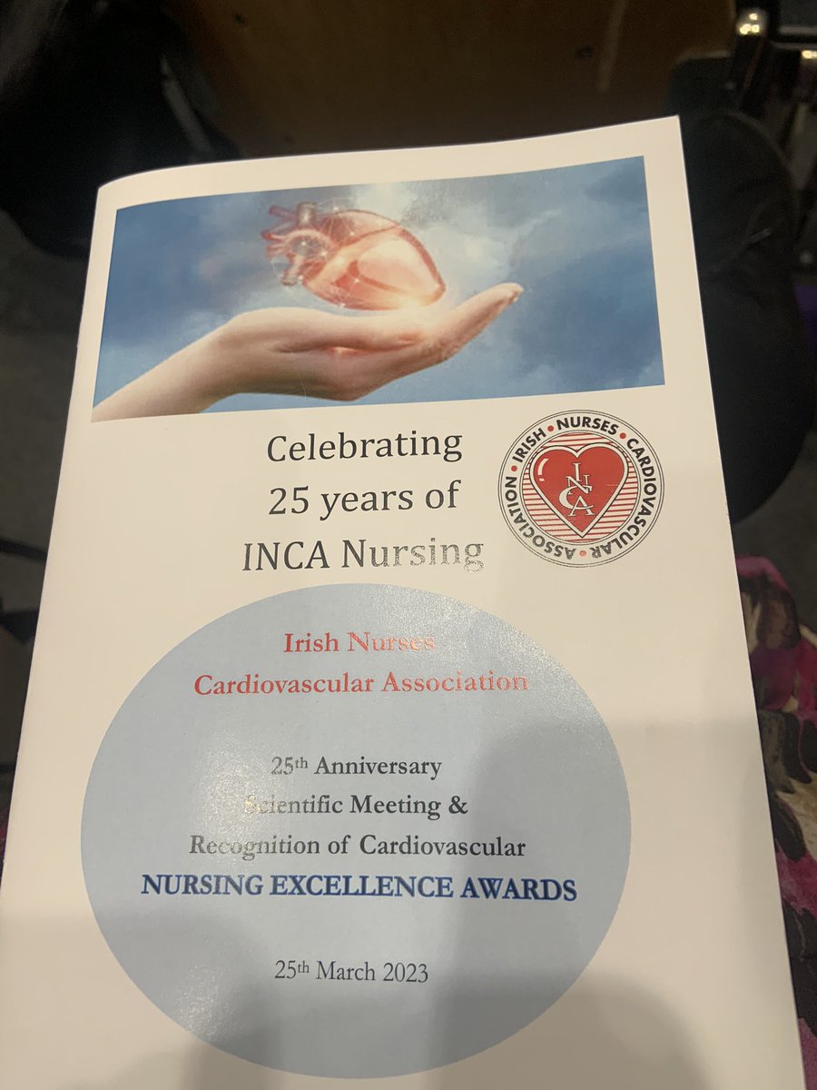 Delighted to attend Irish nurses cardiovascular association 25 th anniversary. Very proud to present  outcomes of audit of nurse led pci clinic @ uhl <a href="/breda_dermott/">Breda Mc Dermott ☘️</a> <a href="/cahill_ciara/">ciara cahill</a> @MaryCorry3 <a href="/josiedillon10/">josie dillon</a> <a href="/samersully/">Samer Arnous</a> <a href="/RachyKennedy/">Rachel Kennedy</a> <a href="/ULHospitals/">Follow @HSEMidWest</a> <a href="/patriciaApower/">patriciapower</a> <a href="/MannixK/">MannixKirsten</a>
