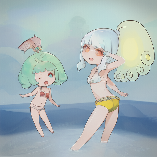 「ずっと作っていたトラロックのイラストが完成して落ち着いたので,次の絵を描き始める」|プクゴエのイラスト