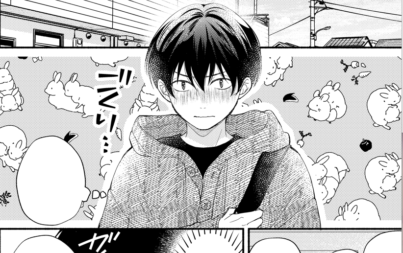 3月末発売のdrap掲載「泣かせたくてどうしよう」4話でずっと使ってみたかったけど使いどころがなかったトーンが使えたコマ👯‍♂️
このトーンみんなに使ってほしい～。かわいい～。
ここで買えますよ→https://t.co/zTTCaAiisZ
#CLIPSTUDIO 