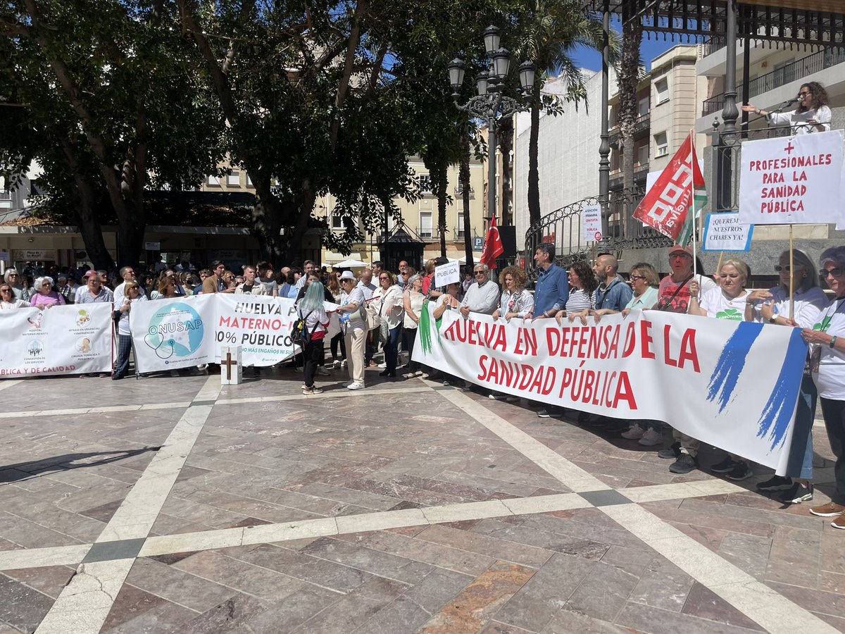 psoedehuelva's tweet photo. 🚨 #SANIDADPÚBLICA

👉Demandamos a Moreno Bonilla que deje de mentir y ponga freno a ese desvio de fondos públicos a la sanidad privada

🗣️ @MARIAEUGENIAL 

#25M #25MLaSaludNoSeVende https://t.co/rFJQv9nFIt