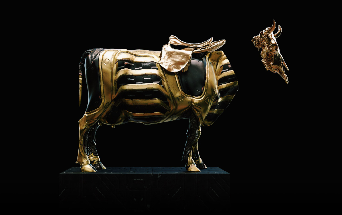 🌱Some of you may have spotted the elusive gold cow in our original “Future Cow” teaser, and now it's finally here!!🐮We've minted 3 ultra-rare gold cows, set aside for special giveaways. This marks the completion of the collection, so keep your eye out for more giveaways!🌱#UFCG