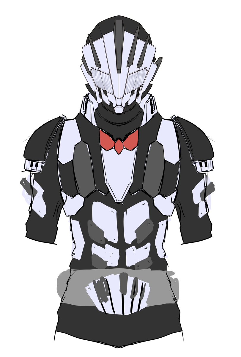 1boy male focus white background armor tokusatsu solo cropped legs  illustration images