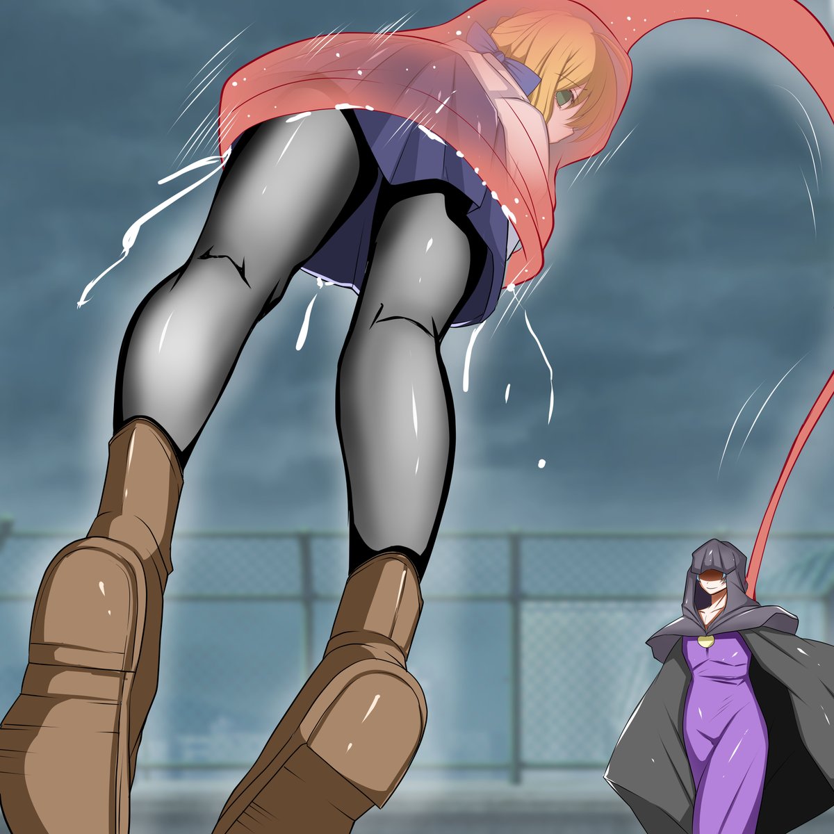 Skebご依頼作品を納品しました💖
新作です

吸収～～💛 