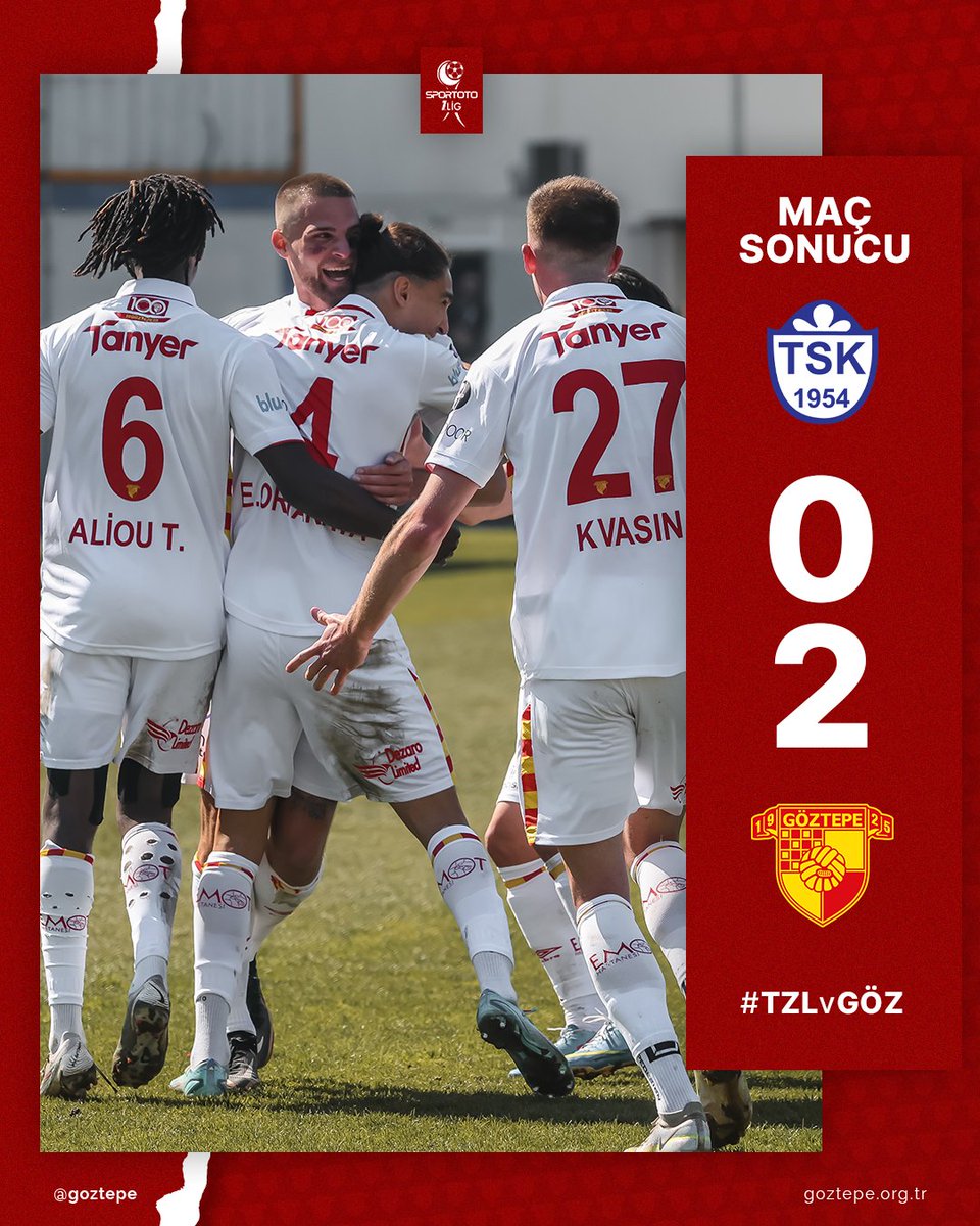 İstanbul'da 3 puan bizim💪

#Göztepe #SevgiSaygıBağlılıkla