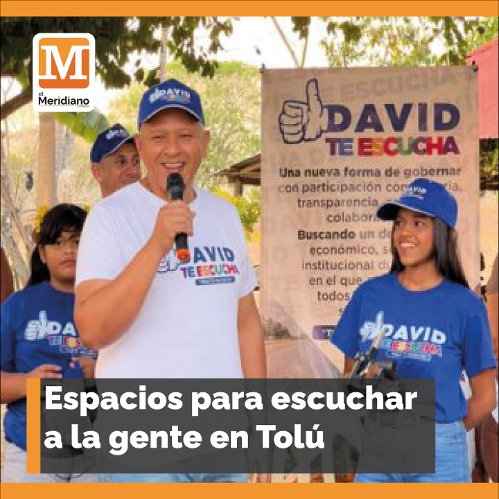 elmeridiano_co's tweet photo. #Región | El exconcejal David Toscano Monterroza hizo el lanzamiento oficial de la campaña #DavidTeEscucha en el municipio de Tolú.

https://t.co/pvbh5aZLQ1

@Davidtoscanom @AlcaldiadeTolu 

#LíderesEnSucre

#ElMeridianoTeUbica
#LaVerdadSinAfán https://t.co/8Y5iBc7b9b