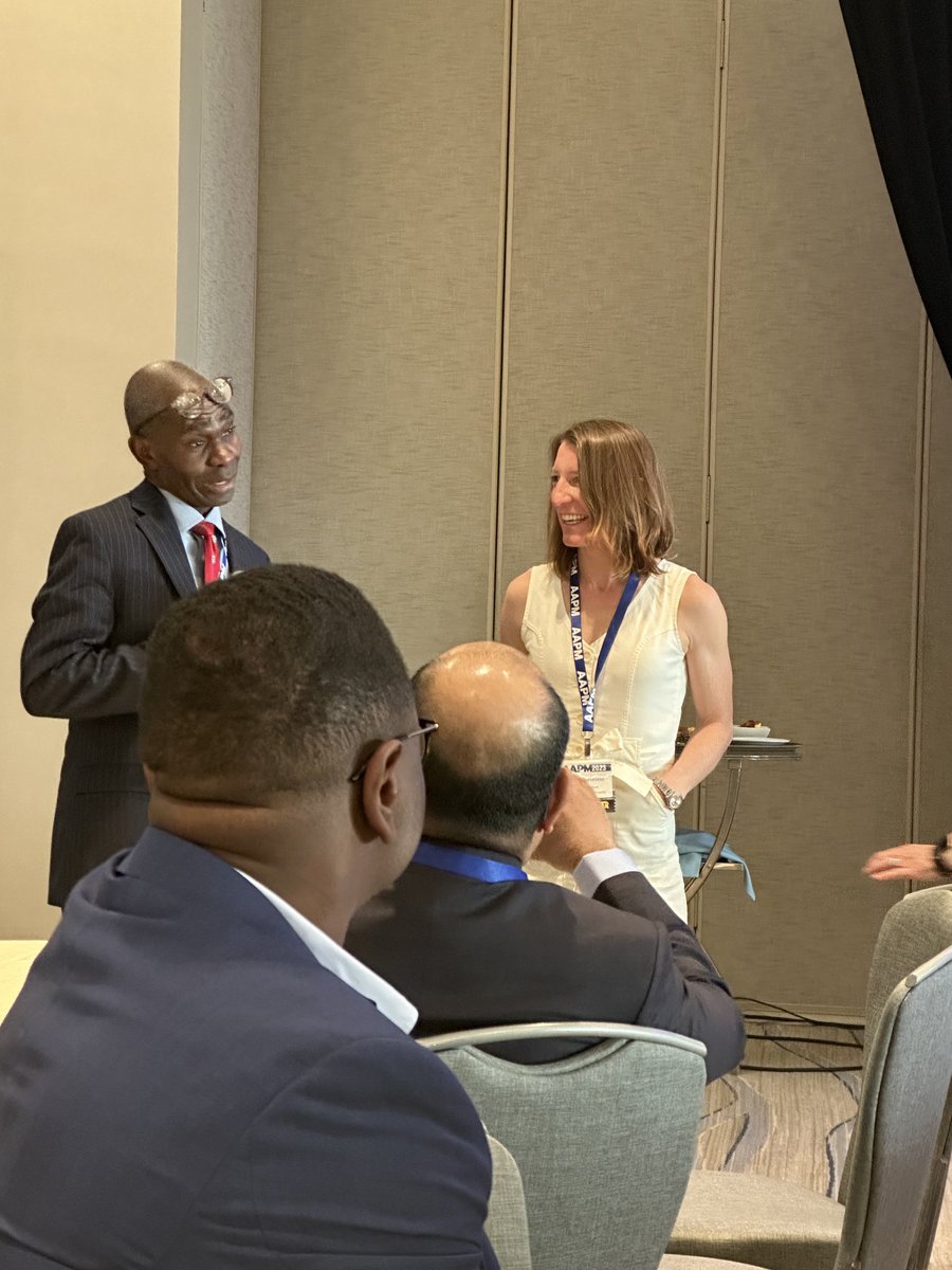 Huge congratulations to ⁦<a href="/AntjeBarreveld/">antje barreveld</a>⁩ for her #aapm presidential commendation award!  She is a huge asset to the field of pain medicine ⁦<a href="/AmerAcadPainMed/">American Academy of Pain Medicine (AAPM)</a>⁩ ⁦<a href="/nwarnerMD/">Nafisseh Warner MD</a>⁩ ⁦<a href="/BYalamuru/">Bhavana Yalamuru</a>⁩