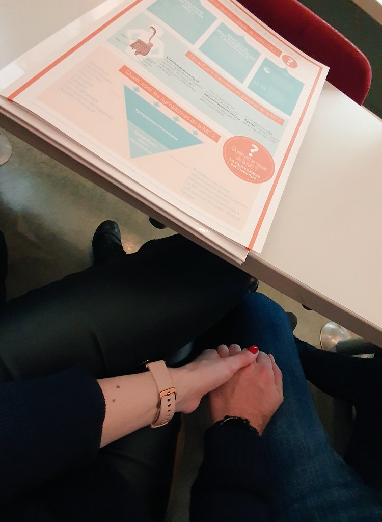 Love is to wake up at 5:30am on Saturday to go with you to Charleroi for a patient information day on #crohnsdisease. 

Family members are the biggest support to all patients 💜

#IBD