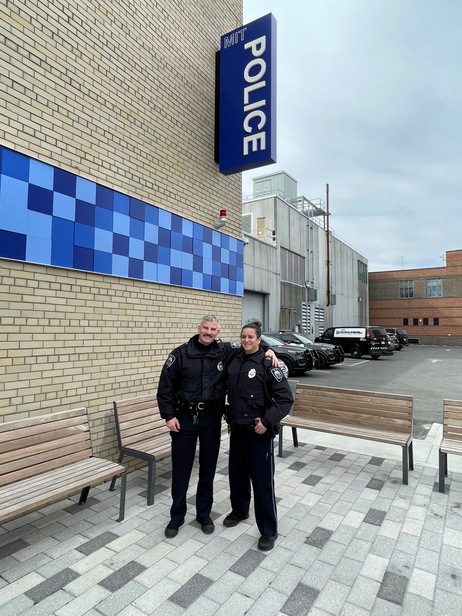 MITPolice's tweet photo. Officer Deegan and Officer Fuller-DeAmato will brave frigid waters on 4/1 in the first-ever Collegiate Polar Plunge at Boston College. Proceed support and raise awareness for the Special Olympics.

https://t.co/NGLUb2fRZw https://t.co/Rosy1N1aHO