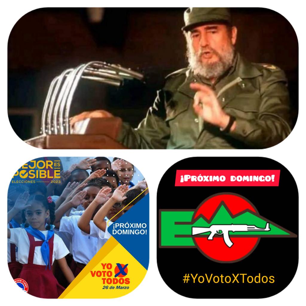 Votar por todos, dijo Fidel en las cruciales elecciones de 1993, no es una consigna, es una necesidad de la Patria, no es un acto de disciplina, es un acto de conciencia. #YoVotoXTodos