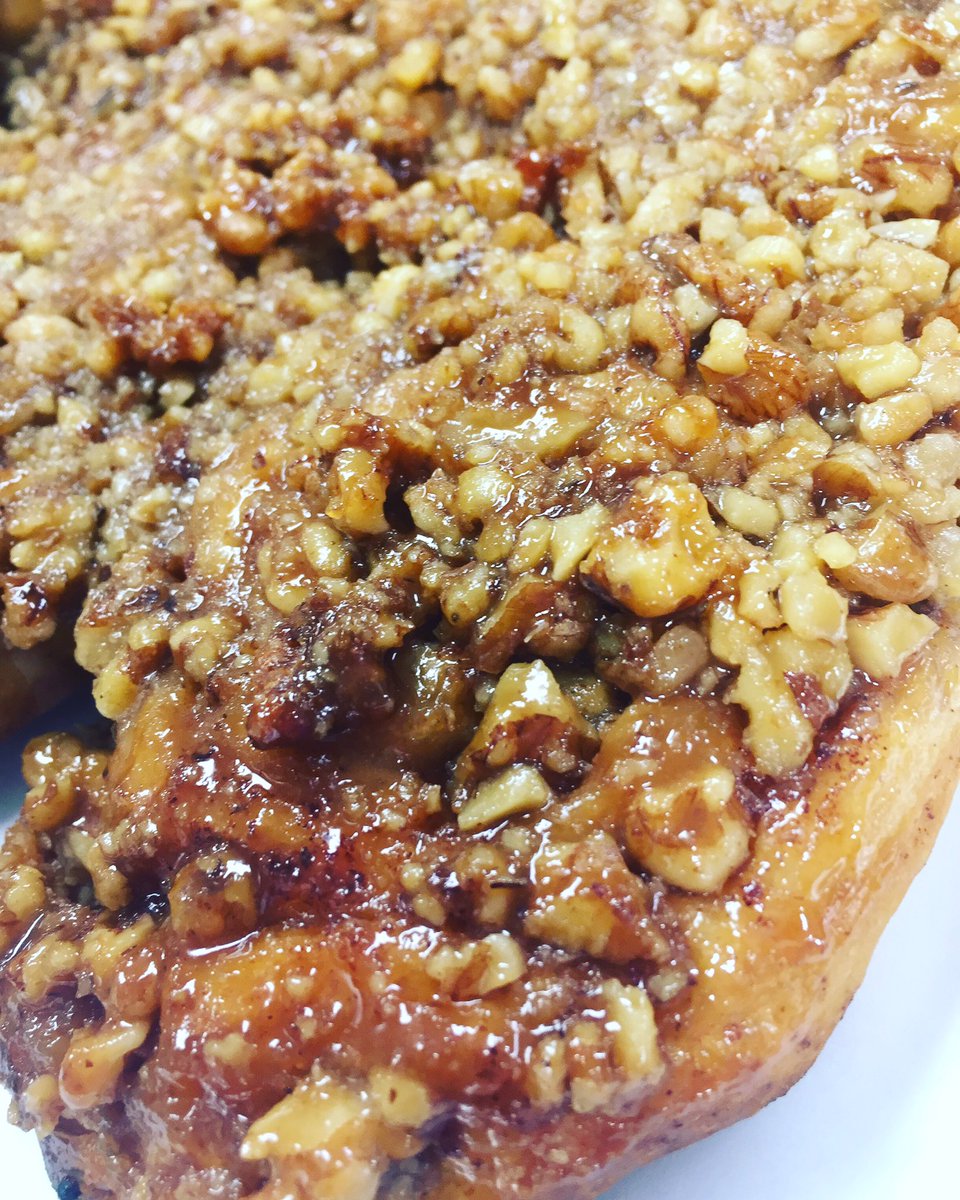 HBTheScoop's tweet photo. It’s a Sticky Bun kinda of day!! https://t.co/dzkL6ePdCu