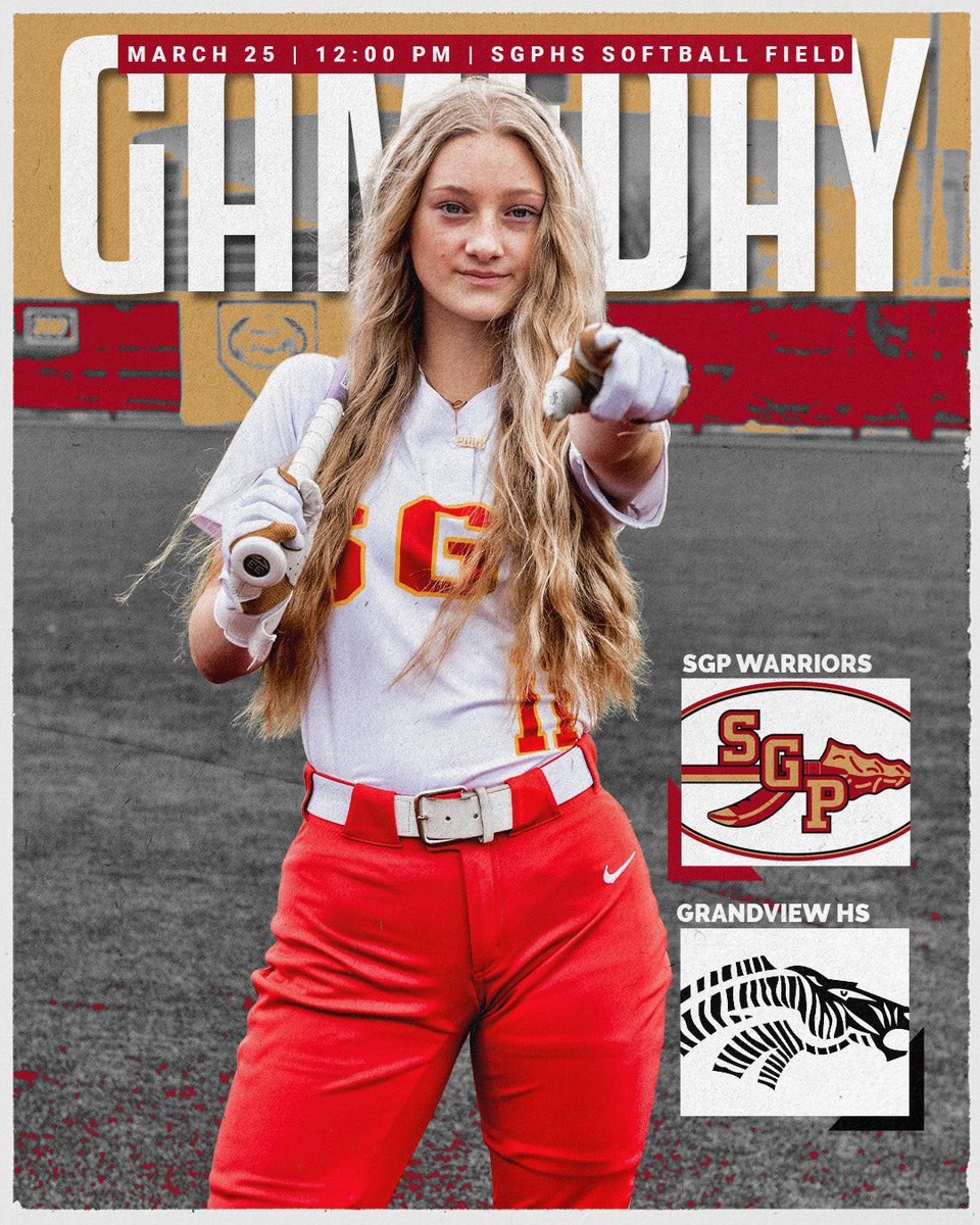 It’s going to be a beautiful 🤩 day to come watch your favorite Warriors!!! 
#ALLIN #OwnIt @booster_sgp_SB <a href="/SGPHS/">South Grand Prairie</a> <a href="/sgpsports/">SGP Sports</a>