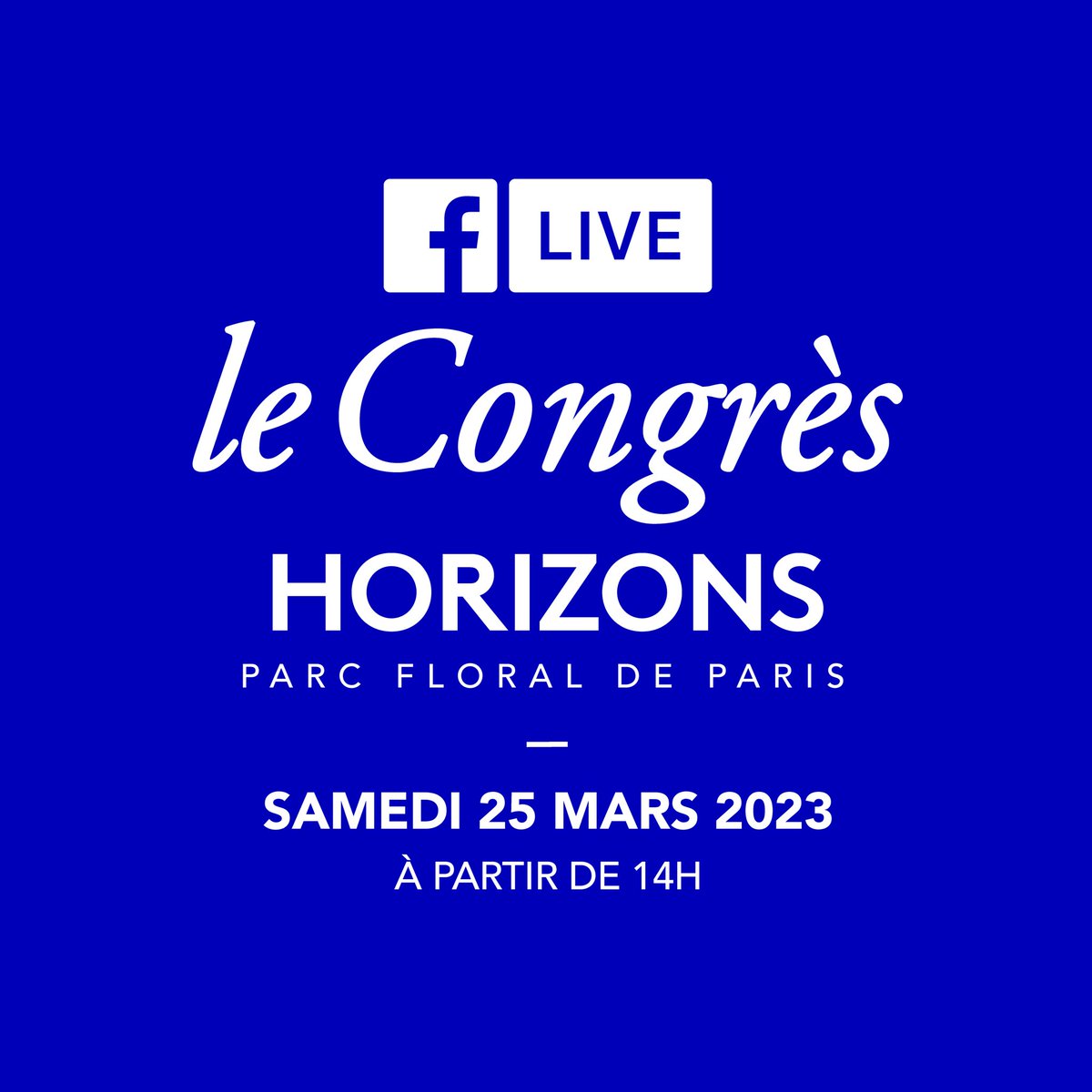 HorizonsLeParti's tweet photo. 🔵 Ça se passe à partir de 14h sur Facebook ! 🎥
⚪ Suivez en direct la réunion plénière du Congrès Horizons avec @steph_sejourne, @bayrou, @Elisabeth_Borne et @EPhilippe_LH.

Rendez-vous sur notre page 👉 https://t.co/5HGd2BKl2w
#CongrèsHorizons https://t.co/UCEZAfHKnb