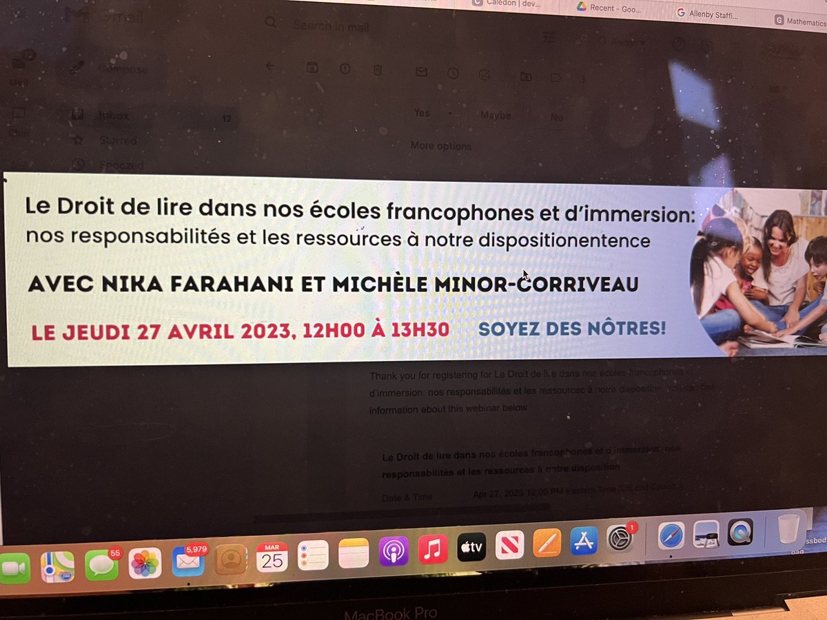 mmerowlatt's tweet photo. Attention #French teachers! @IDA_Ontario is hosting this workshop on April 27th with @micheleminorc (SLP &amp; creator of #AlphaGraphe) and Nika Farahani (OHRC Right to Read Lawyer) about the #RighttoRead in #Francophone &amp; #FrenchImmersion schools. Register to learn more! https://t.co/y8QIYy6s30