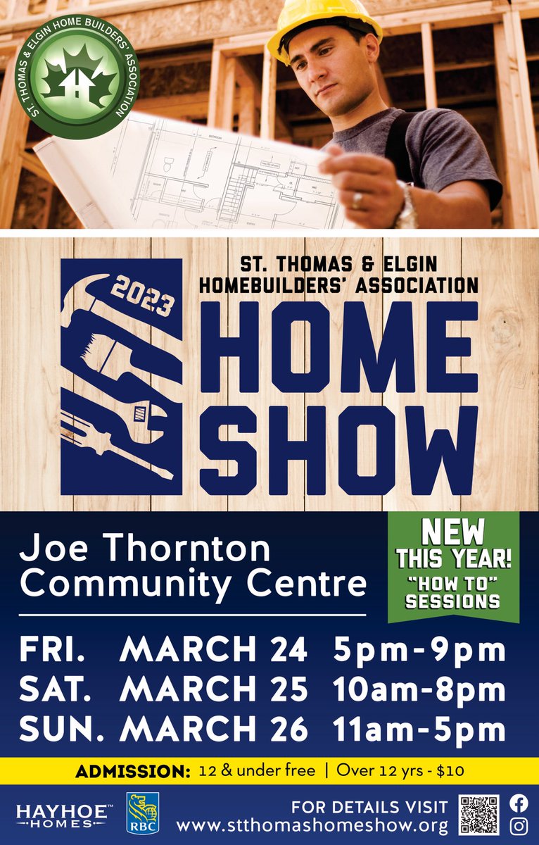 Stop by booth A-17 at the St Thomas Home Show today and tomorrow! 
Pssst… there are 150 booths filled with vendors! 
SEE YOU THERE!!!
.
#gcwkitchens #stehba #homeshow #Saturday #Sunday #ldnont #stthomasproud