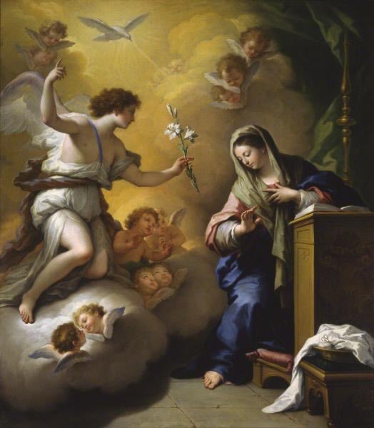 padrehayen's tweet photo. La solemnidad de la Anunciación marca la gran diferencia entre el cristianismo y las otras religiones: Dios se hizo carne humana para elevar nuestra carne hacia alturas celestiales. https://t.co/QD3a3yaVN2