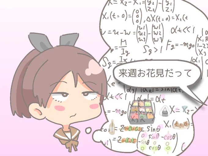 弾道計算が途中から団子計算になっちゃう敷波ちゃん 