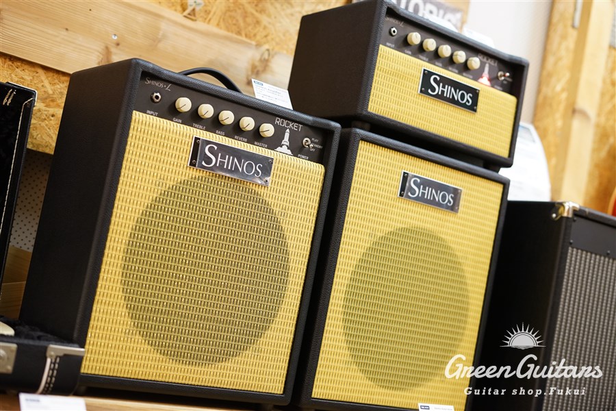 green_guitars_'s tweet image. ◢◤Recommend Gear◢◤

SHINOS &amp;amp; L
ROCKET

store.mpc-web.jp/greenguitars/p…

サウンドはもちろん、ルックス、持ち運びも容易なサイズ・重量、自宅からステージまで場所を選ばない利便性の良さが魅力🚀
EL34と6L６各パワー管、コンボ・ヘッド用意あります💥

#shinos
#GreenGuitars #MPCstore #MPCguitars