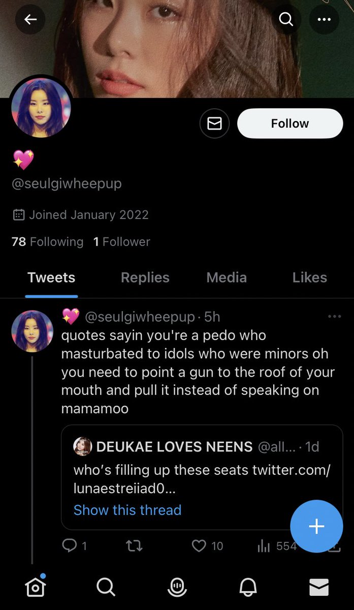 NEENSPROTECTION's tweet photo. 🚨REPORT🚨
block and report this acc who is defaming and spreading misinformation about N33NS

https://t.co/V1jbpLM0Ti

DO NOT ENGAGE 🚫
REPLY ONCE DONE‼️ https://t.co/0EBDcMQ2P6