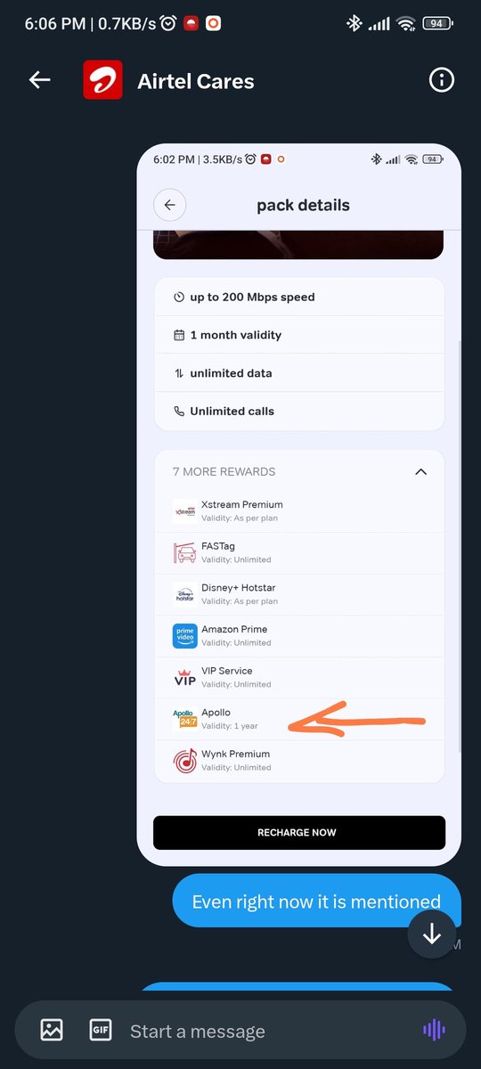 log_wayne's tweet image. Look at this fake/scam offer @airtelindia is running with fiber plans
@GyanTherapy @geekyranjit