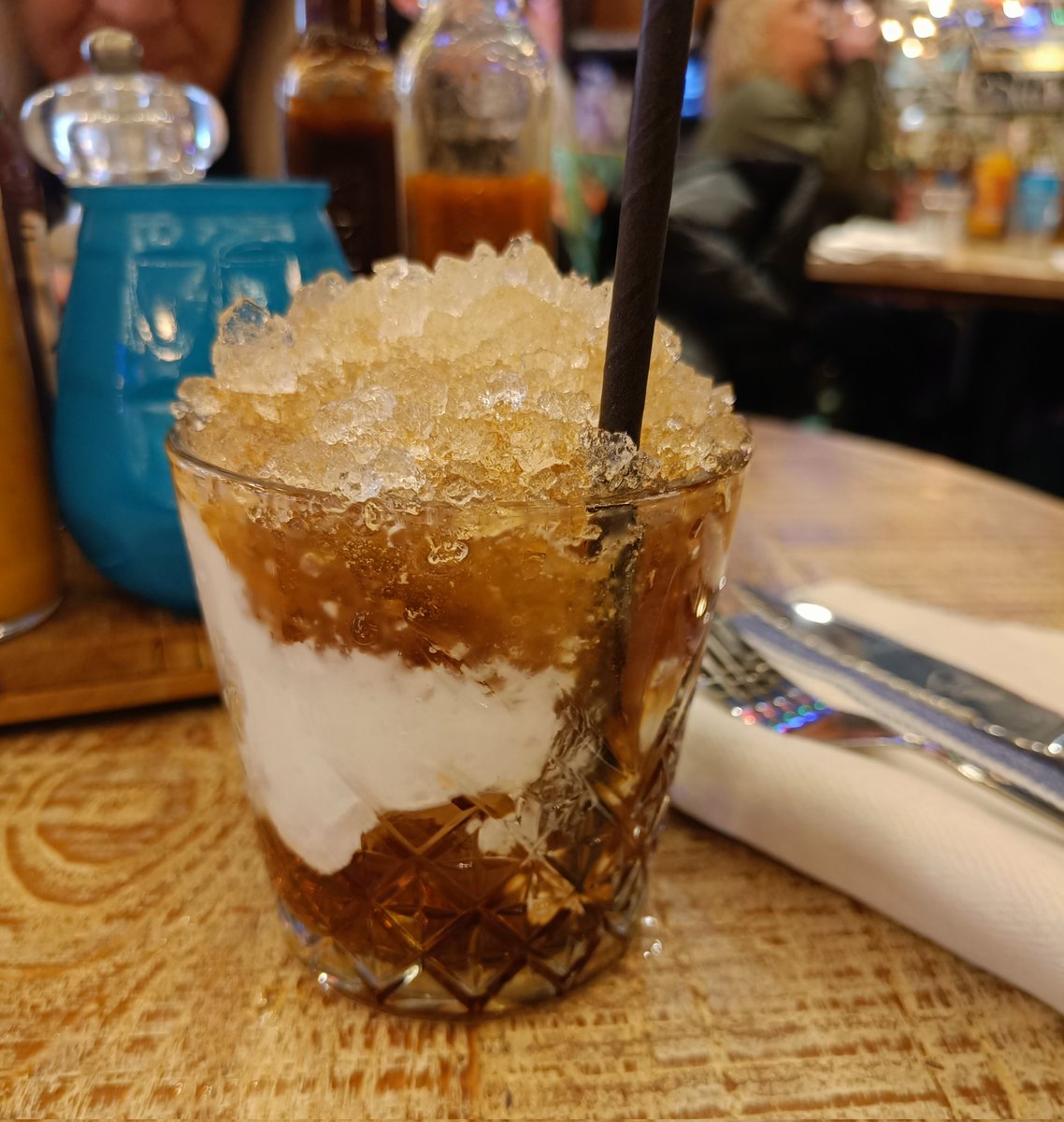 This time last year: actual #Caribbean 🇯🇲 Today: <a href="/Turtlebayuk/">Turtle Bay</a>  jerk #brunch and 241 cocktails 🥓🍳 Not quite the same but at least it was nice and tasty!